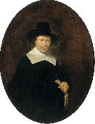 Gerard ter Borch the Younger Portrait of Gerard Abrahamsz. van der Schalcke (1609-1667 oil painting reproduction